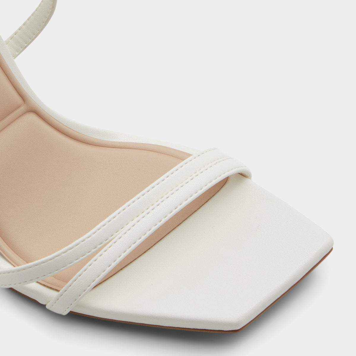 Phaedra in White - Strappy stiletto sandal, Stiletto heel | Aldo New