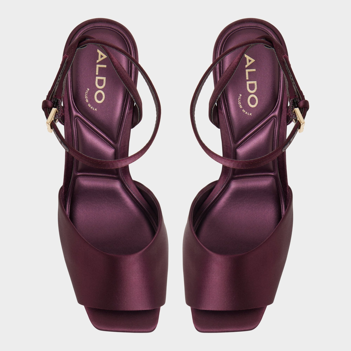 Kaiasien in Bordo 14151896 - Strappy heeled sandal, Stiletto heel | Aldo Recommended