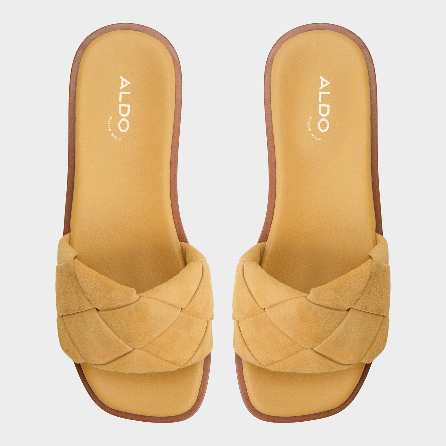 Esterelle Other Yellow Women's Flats - Slide sandal | Aldo Signature