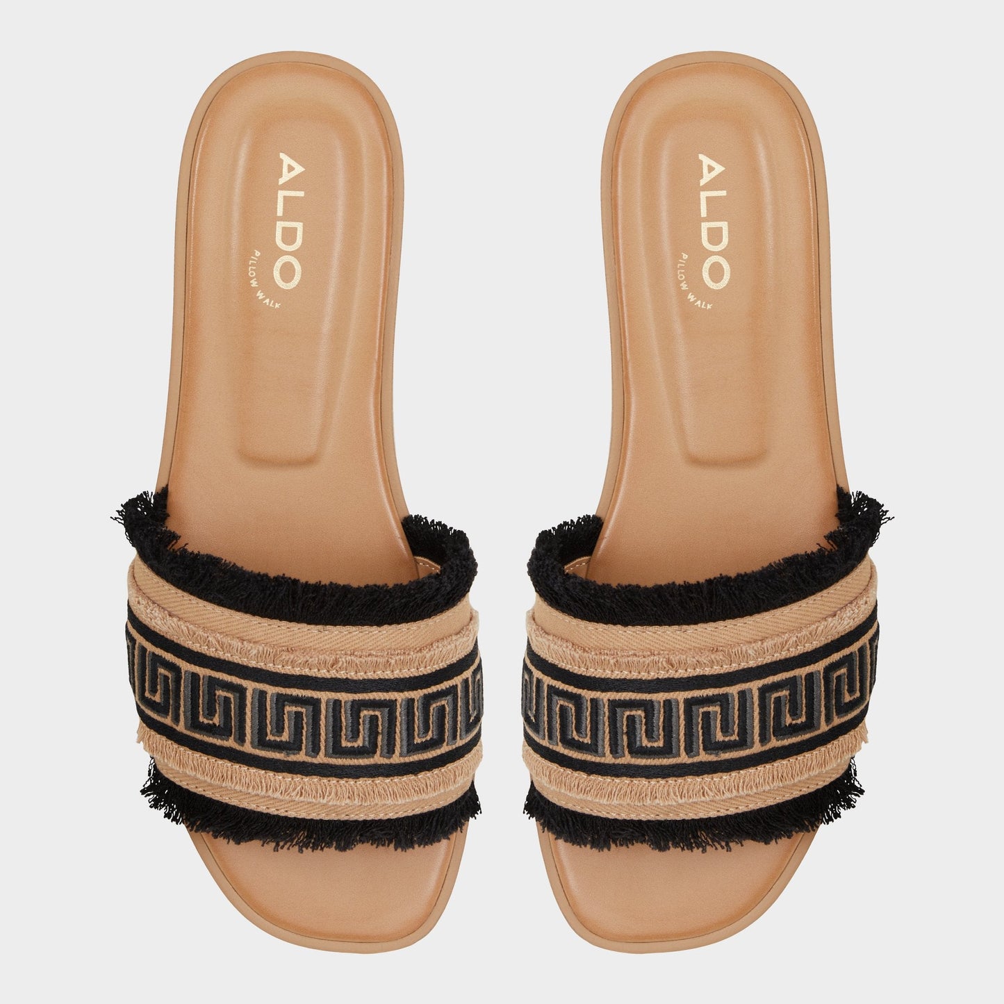 Nalani Open Black Women's Flats - Slide sandal | Aldo Classic