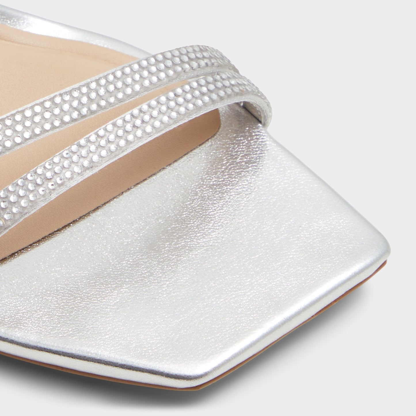 Phaedra in Silver - Strappy stiletto sandal | Aldo Trending