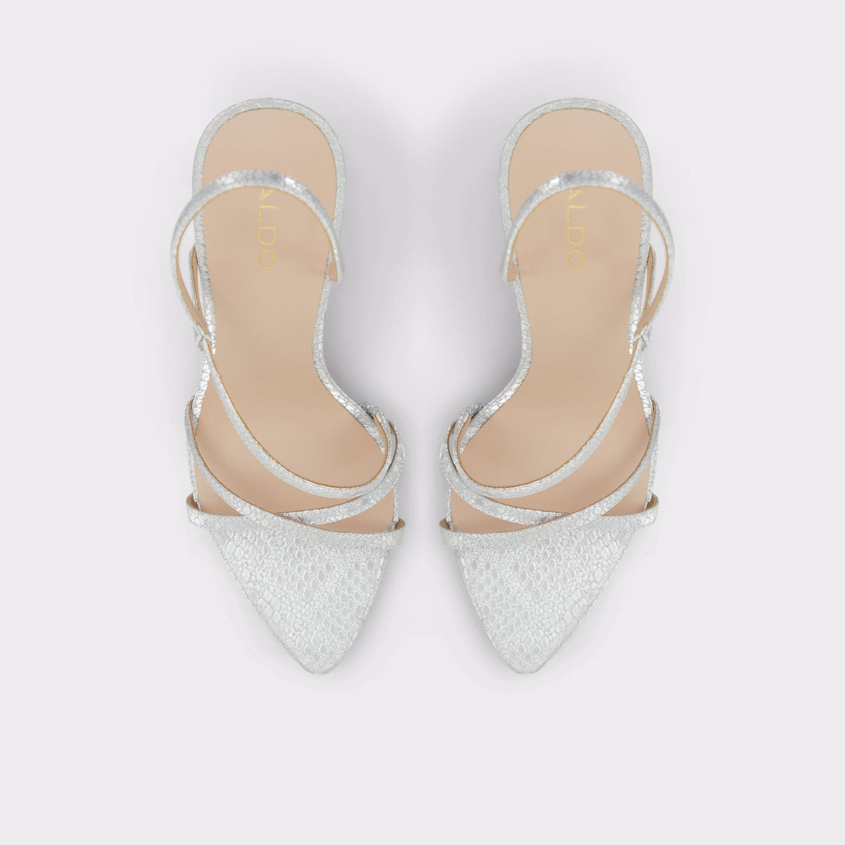 Resurge in Silver - Strappy stiletto sandal, Stiletto heel | Aldo Recommended