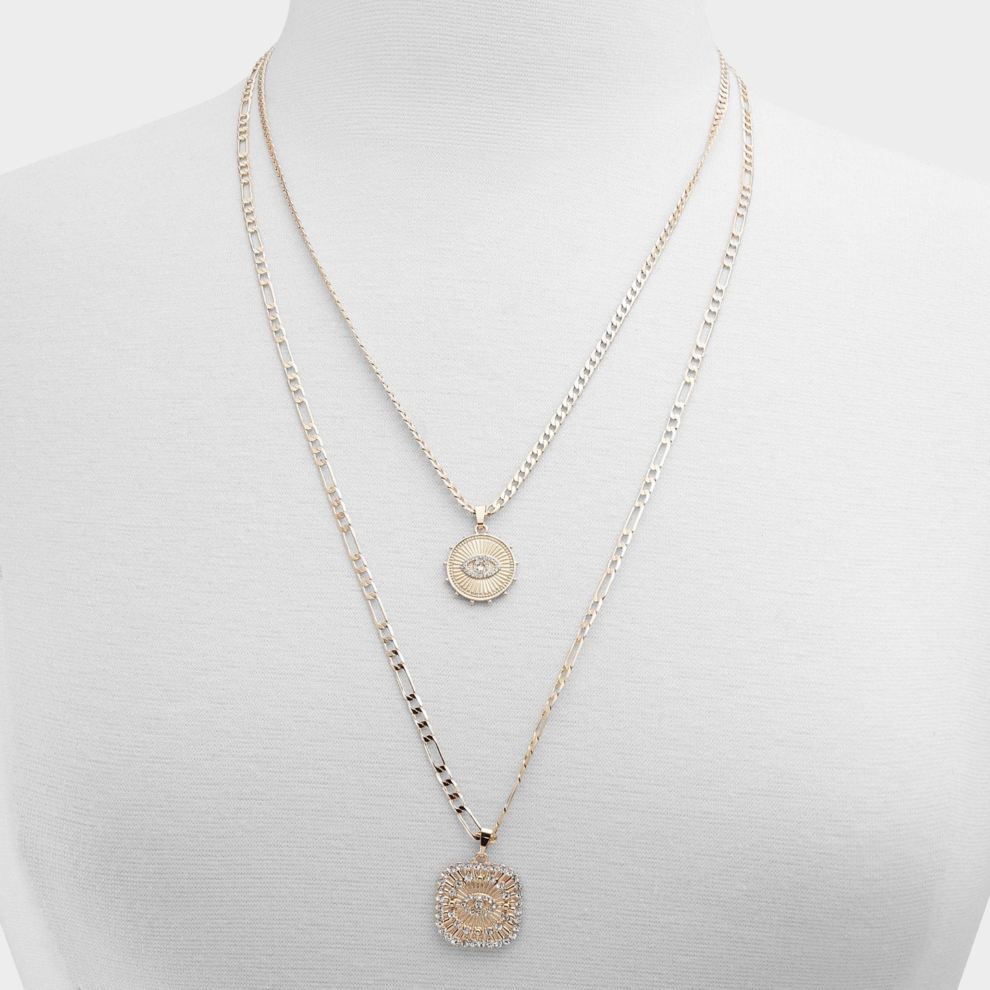 Naewin Gold/Clear Multi Women's Necklaces - Layered necklace | Aldo Featured