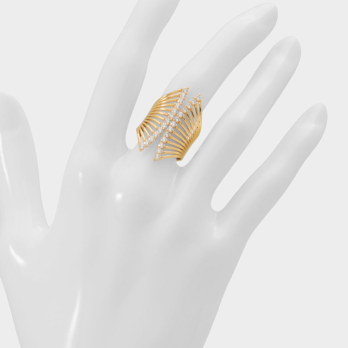Glimmery in Gold Clear Multi - Stackable rings | Aldo Classic