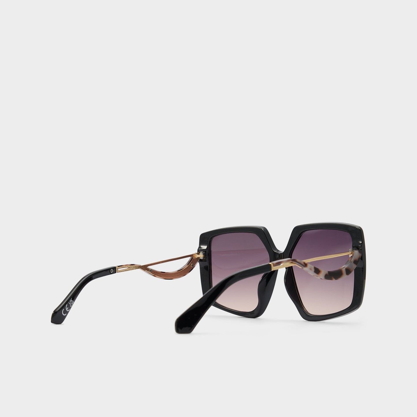 Asya Black/Gold Multi Women's Square - Square sunglasses | Aldo Recommended