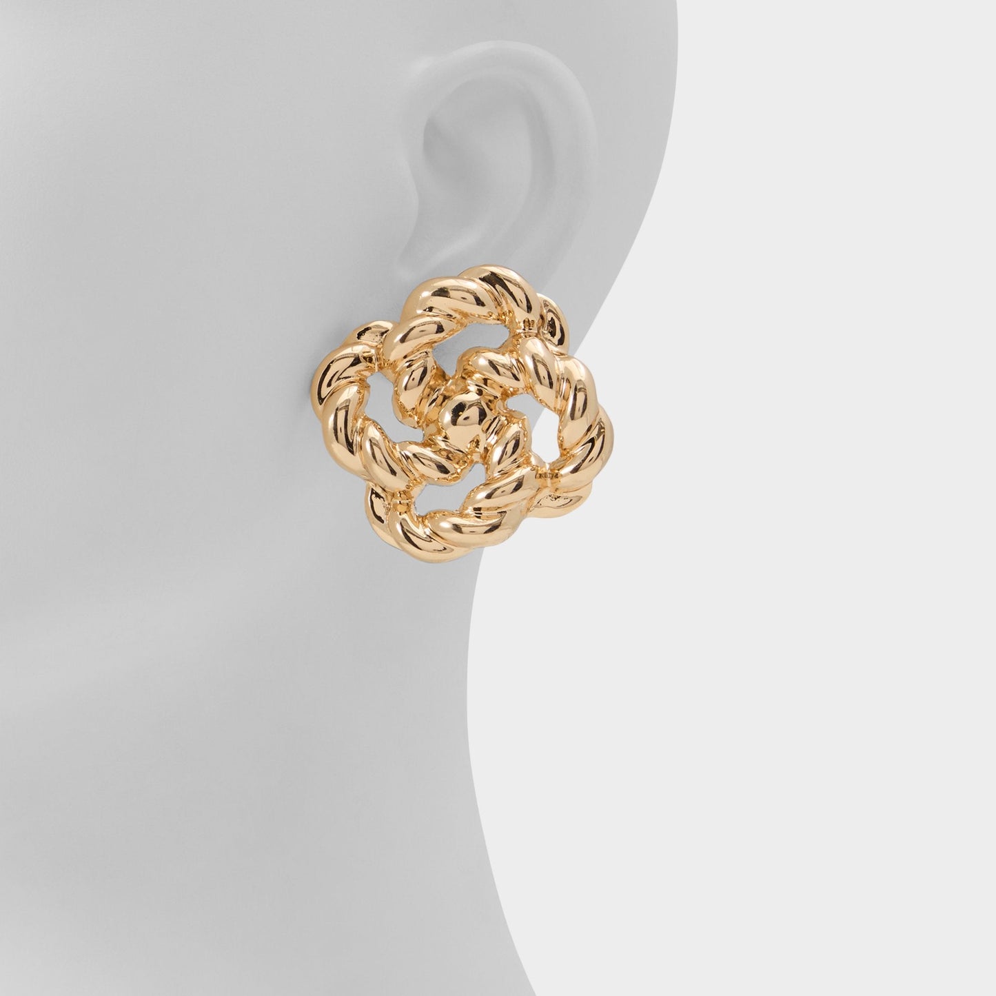 Doubleknot in Gold - Statement earrings | Aldo New