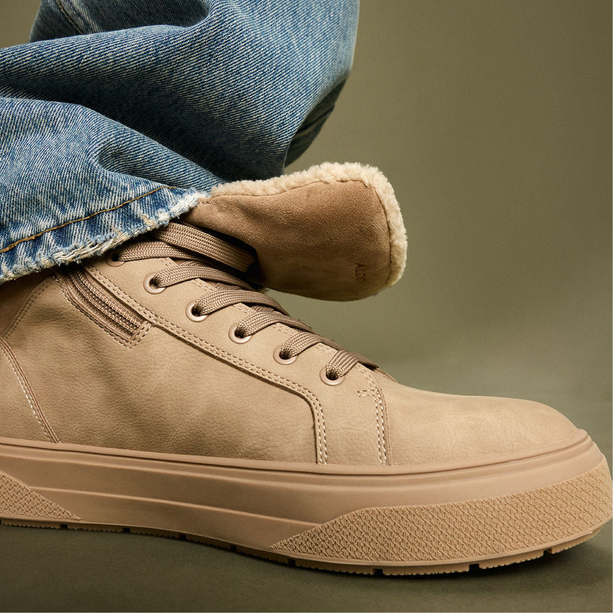 Dusker Light Brown Men's Lace-up boots - Lace-up boot, Cup sole | Aldo Best Seller