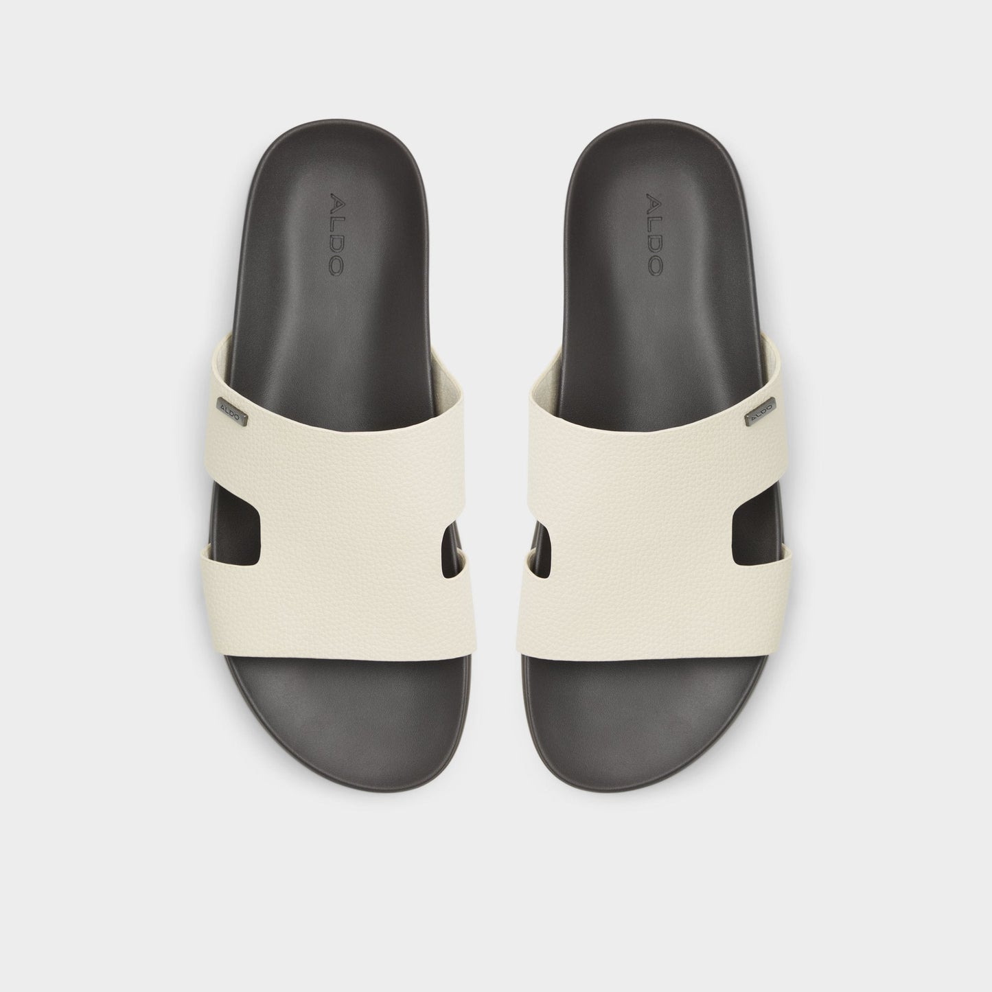 Mondi Light Grey Men's Slides - Slide sandal | Aldo Best Seller