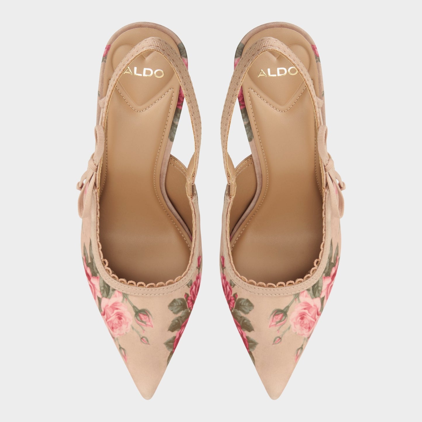 Hennie in Beige Combo 14190601 - Sling back high heel, Stiletto heel | Aldo Premium