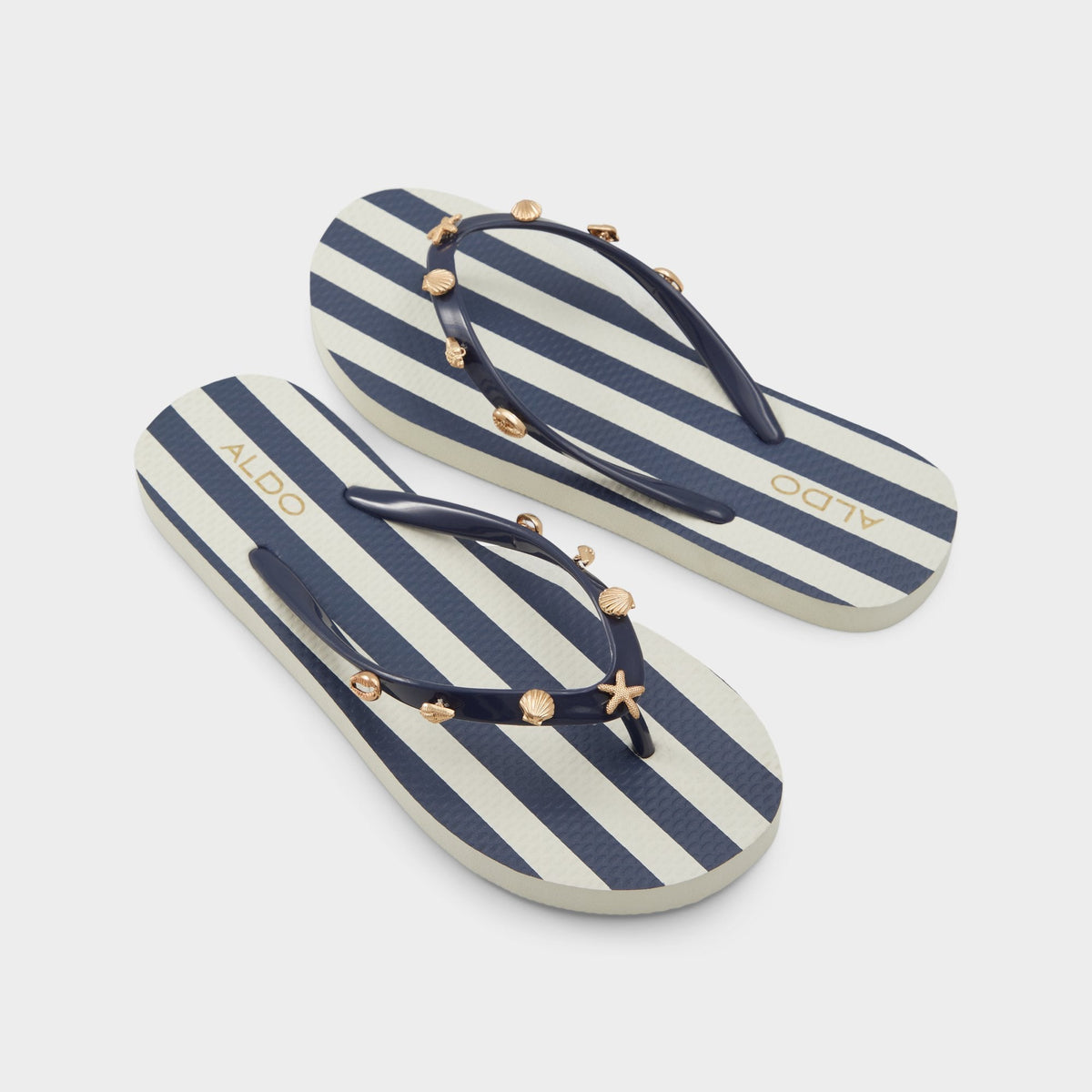 Elalaeclya Navy Women's Jelly Sandals & Flip Flops - Flip flop | Aldo Recommended