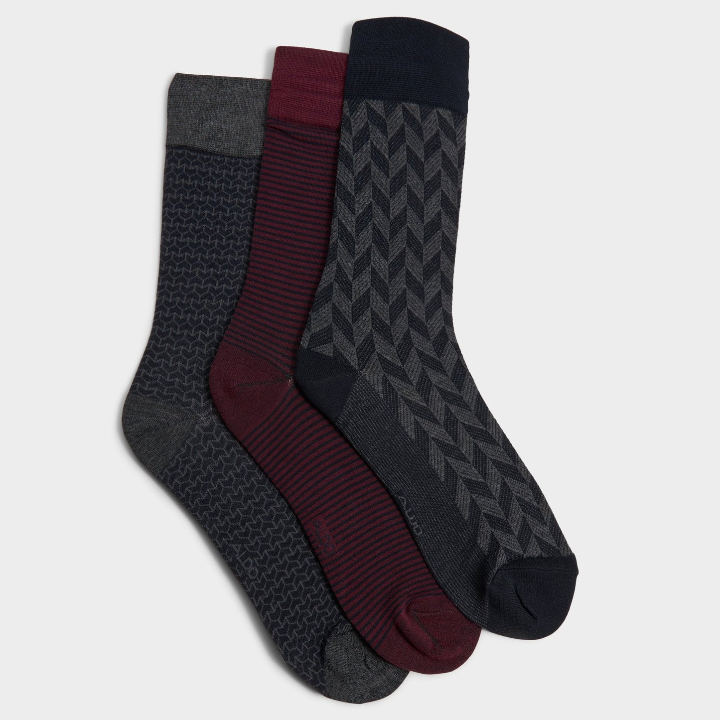 Samuell Dark Grey Men's Socks - Socks | Aldo Trending