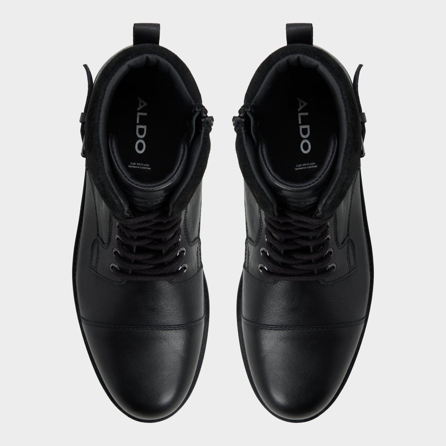 Quaid in Black - Lace-up boot | Aldo Featured