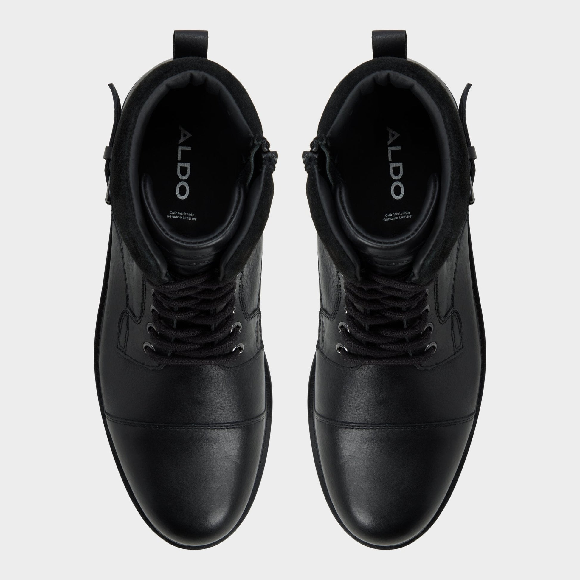 Quaid in Black - Lace-up boot | Aldo Featured