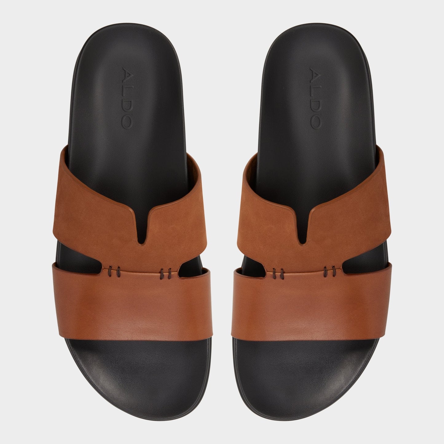 Marcelo in Cognac - Slide sandal | Aldo Signature