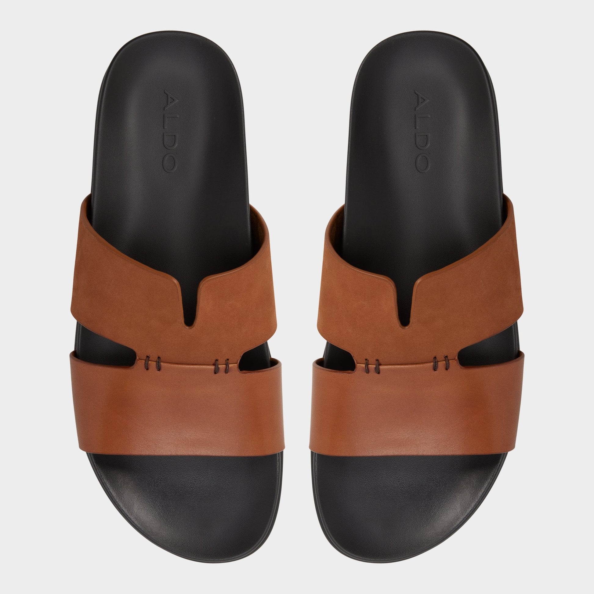 Marcelo in Cognac - Slide sandal | Aldo Signature