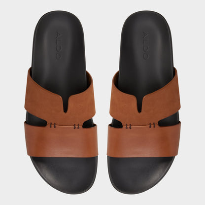 Marcelo in Cognac - Slide sandal | Aldo Signature