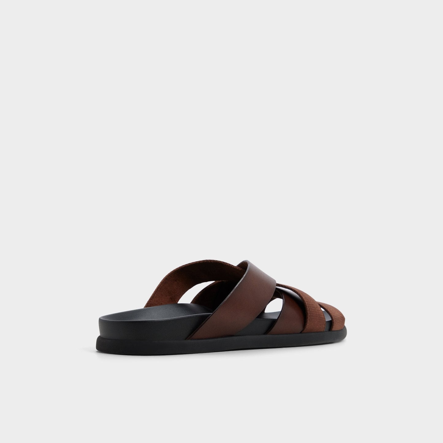 Florian in Dark Brown - Slide sandal | Aldo Premium