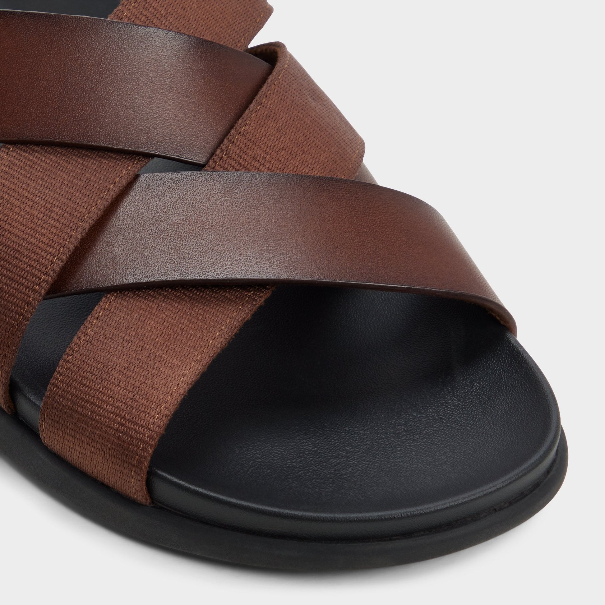 Florian in Dark Brown - Slide sandal | Aldo Premium