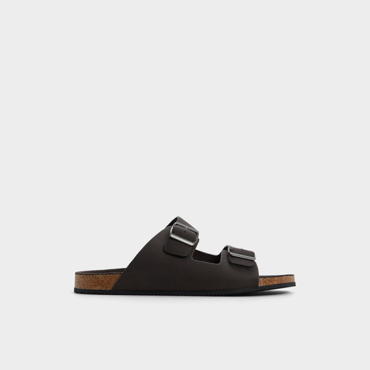 Agustin in Dark Brown - Slide sandal | Aldo Signature
