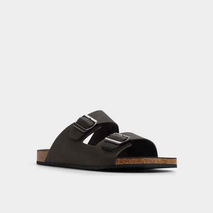 Agustin in Dark Brown - Slide sandal | Aldo Signature
