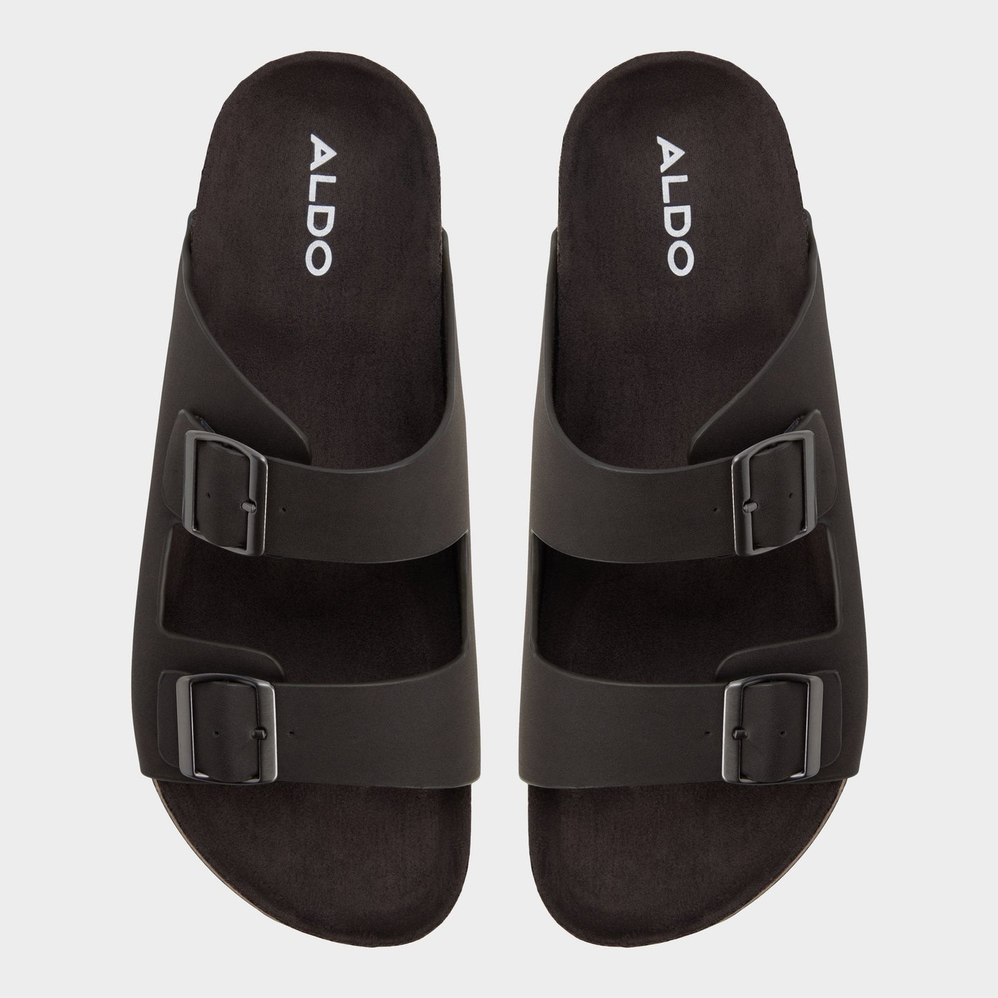 Agustin in Dark Brown - Slide sandal | Aldo Signature