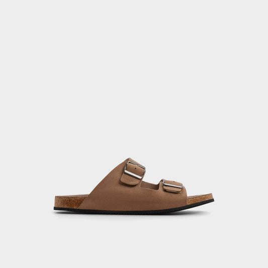 Agustin in Dark Beige - Slide sandal | Aldo Trending
