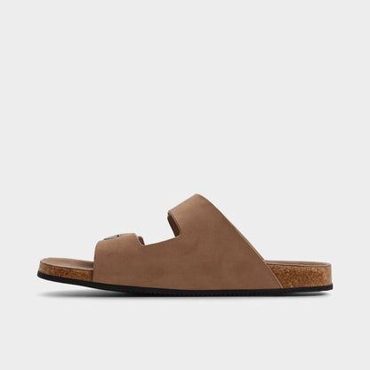 Agustin in Dark Beige - Slide sandal | Aldo Trending