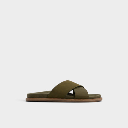 Marrin in Olive - Slide sandal | Aldo Signature