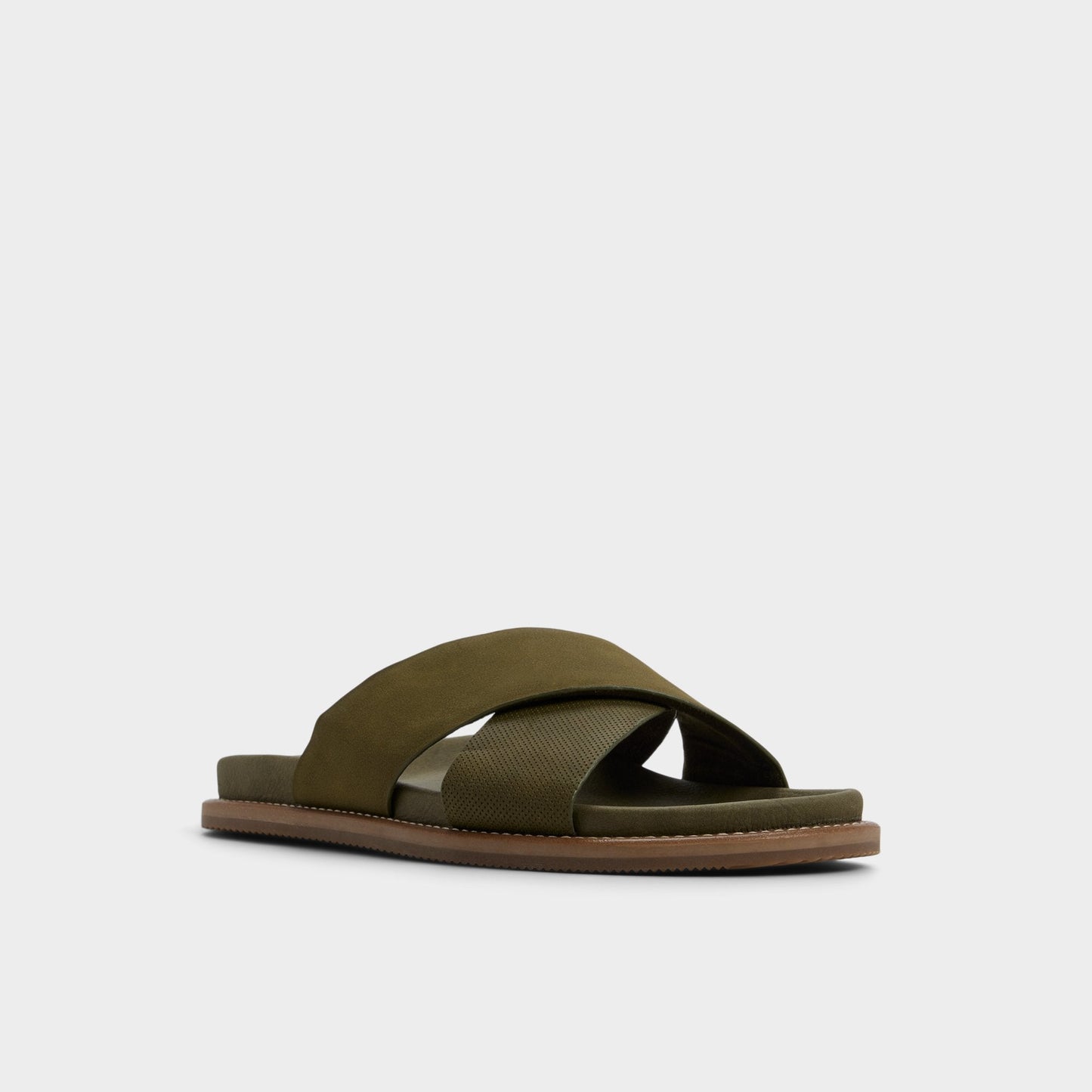 Marrin in Olive - Slide sandal | Aldo Signature