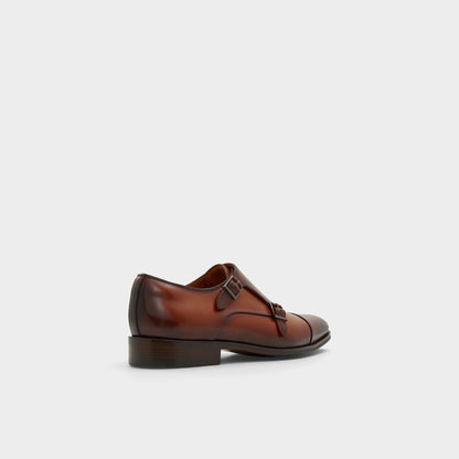 Axwell Cognac Men's Dress Shoes - Monkstrap loafer | Aldo Essential