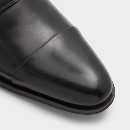 Axwell Black Men's Dress Shoes - Monkstrap loafer | Aldo New