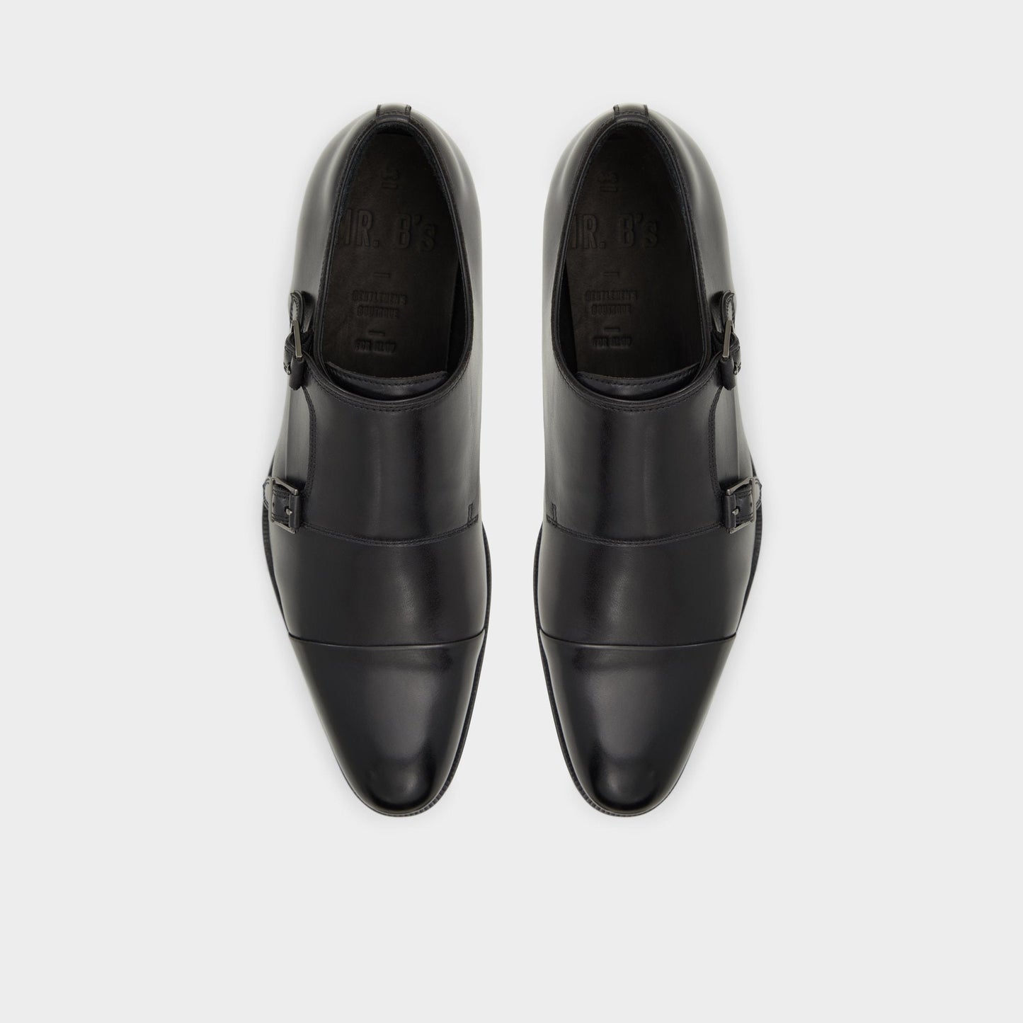 Axwell Black Men's Dress Shoes - Monkstrap loafer | Aldo New