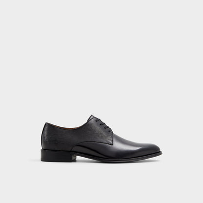 Halbart Black Leather Embossed Men's Oxfords & Lace-ups - Oxford shoe | Aldo Trending