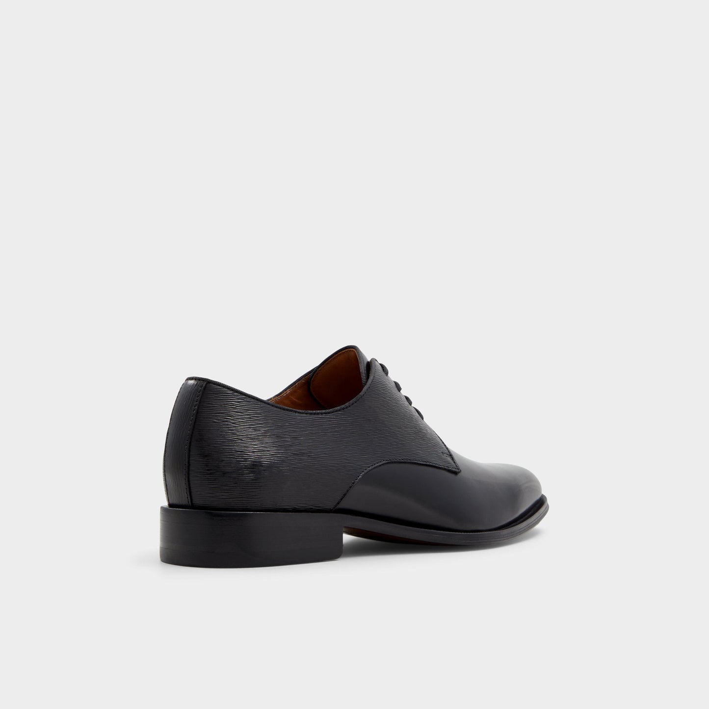 Halbart Black Leather Embossed Men's Oxfords & Lace-ups - Oxford shoe | Aldo Trending