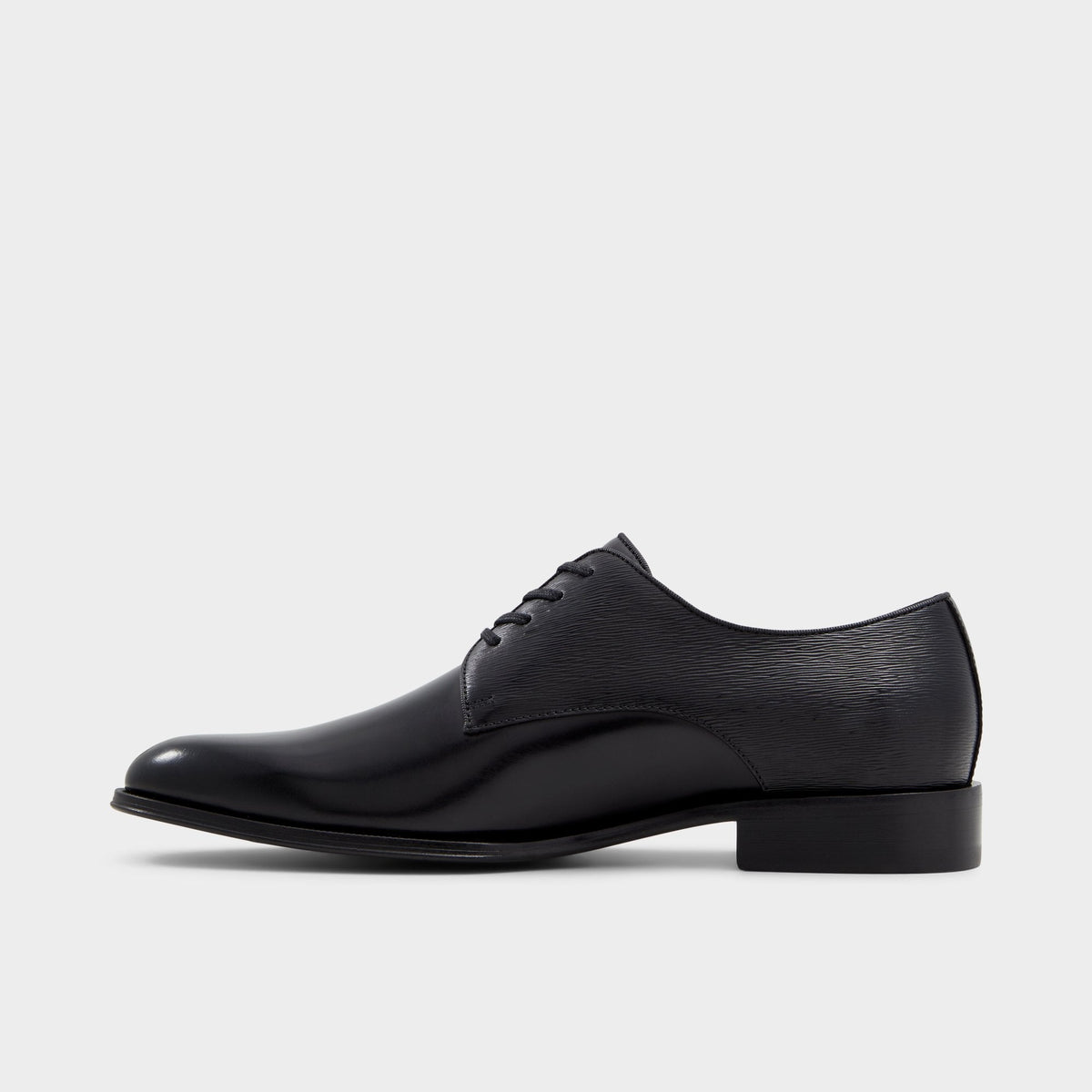 Halbart Black Leather Embossed Men's Oxfords & Lace-ups - Oxford shoe | Aldo Trending