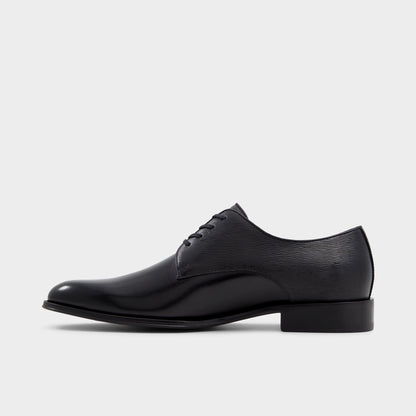 Halbart Black Leather Embossed Men's Oxfords & Lace-ups - Oxford shoe | Aldo Trending