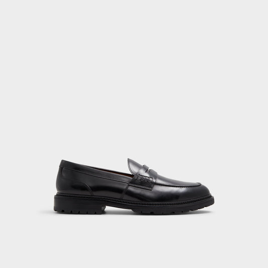 Aleris Black Men's Dress Shoes - Loafer, Lug sole | Aldo Exclusive