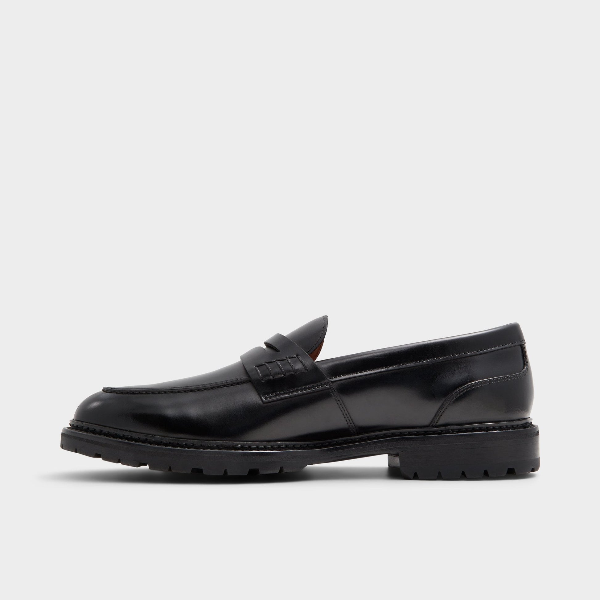 Aleris Black Men's Dress Shoes - Loafer, Lug sole | Aldo Exclusive