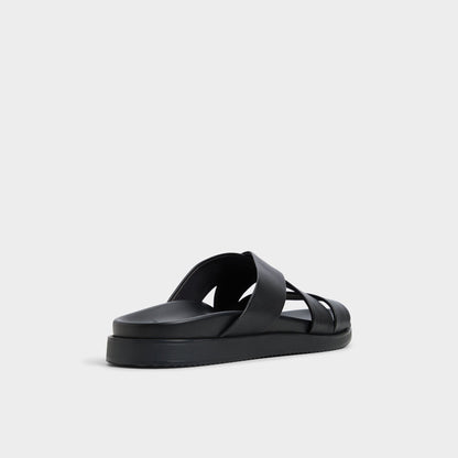 Kairo Black Men's Sandals & Slides - Slide sandal | Aldo Recommended