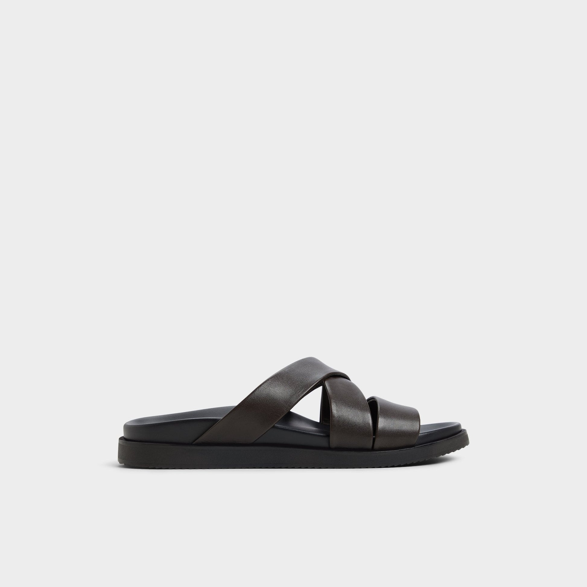 Kairo Dark Brown Men's Sandals & Slides - Slide sandal | Aldo Exclusive