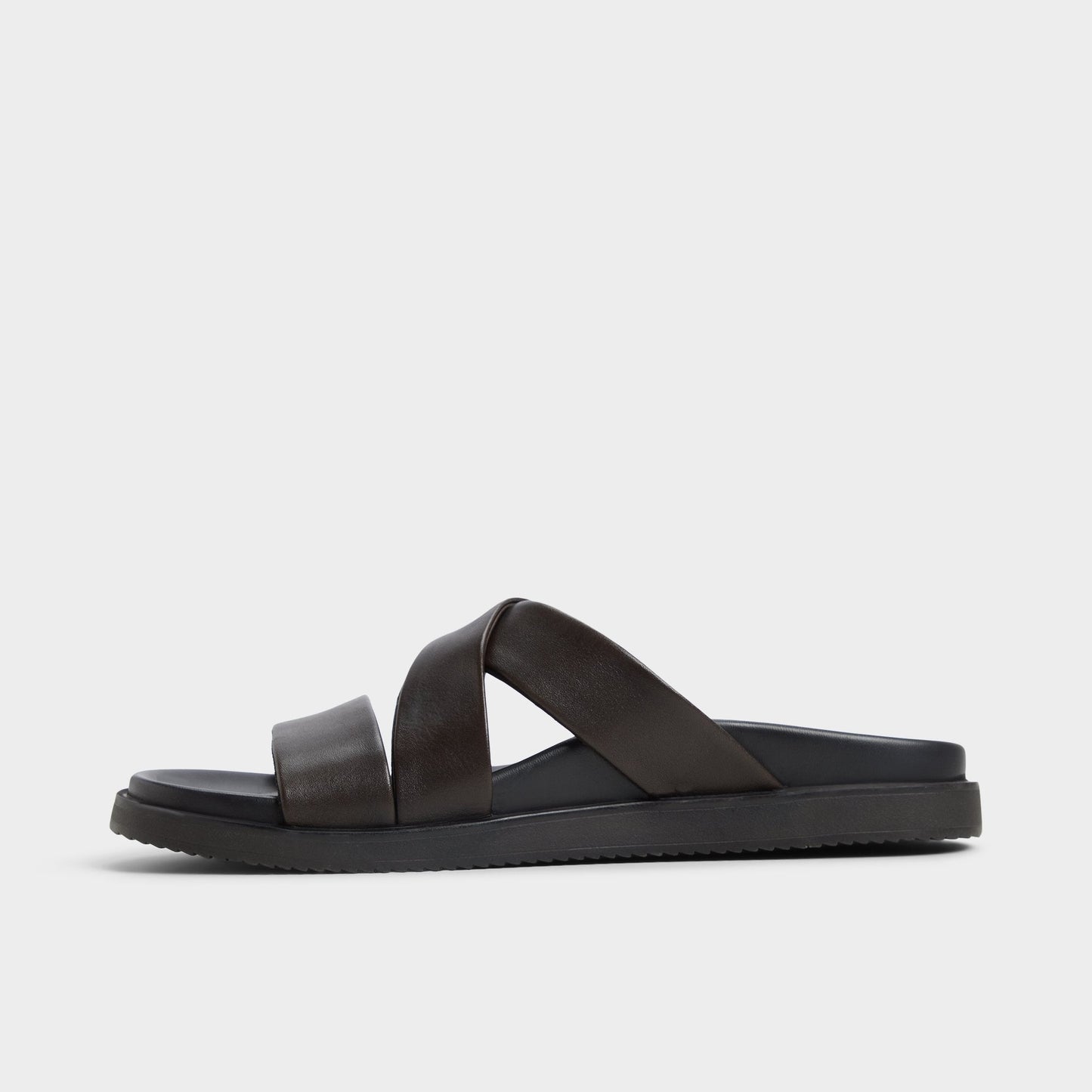 Kairo Dark Brown Men's Sandals & Slides - Slide sandal | Aldo Exclusive