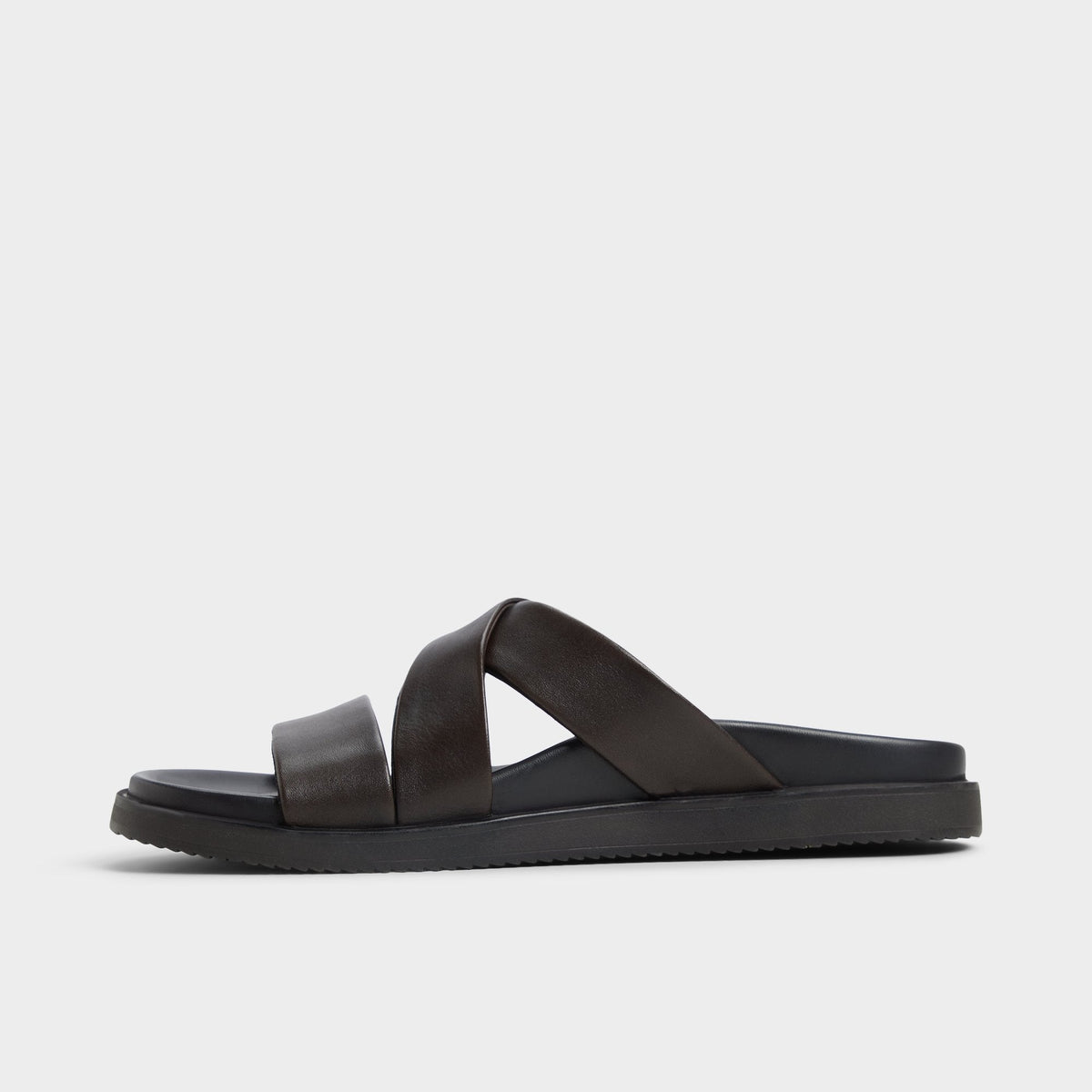 Kairo Dark Brown Men's Sandals & Slides - Slide sandal | Aldo Exclusive