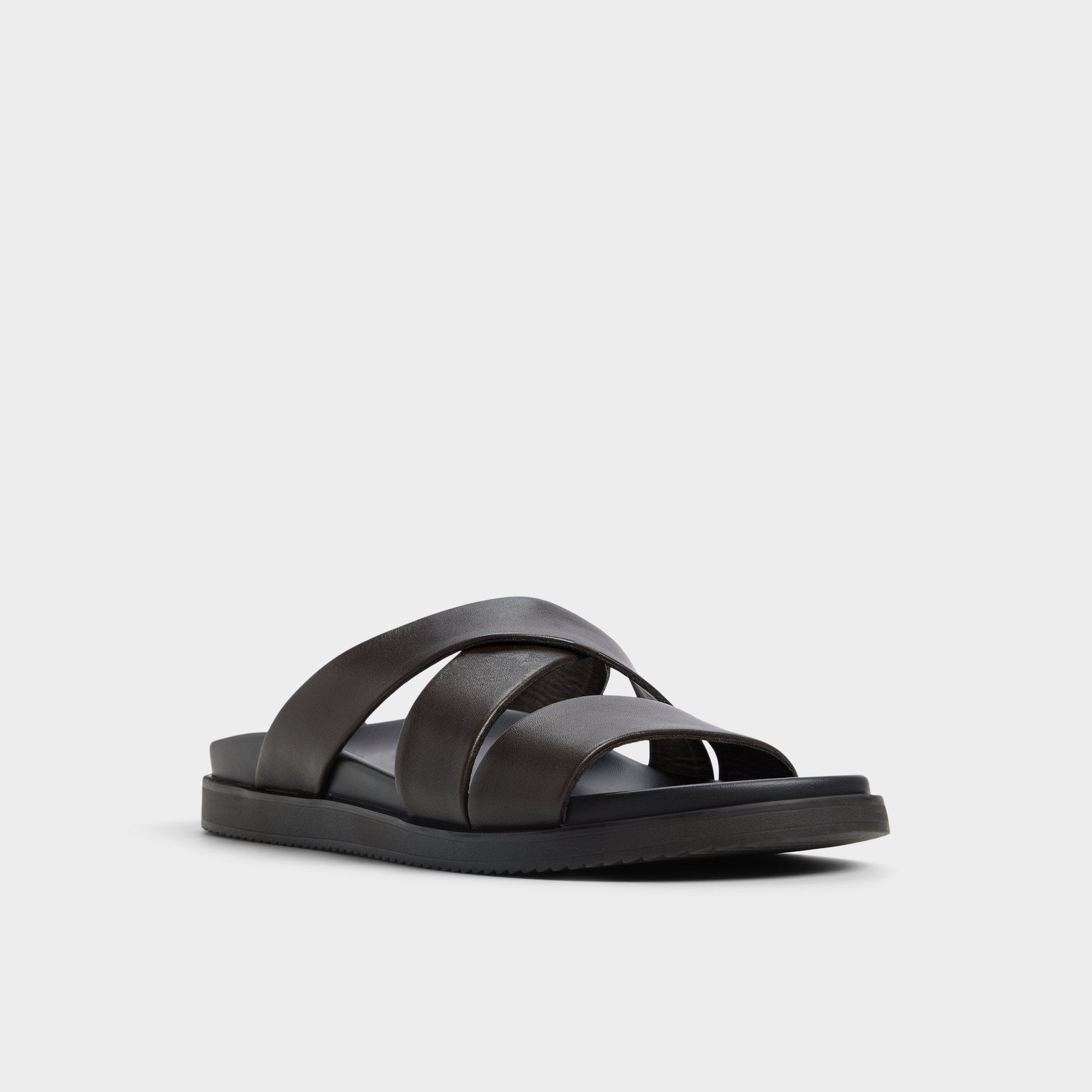 Kairo Dark Brown Men's Sandals & Slides - Slide sandal | Aldo Exclusive