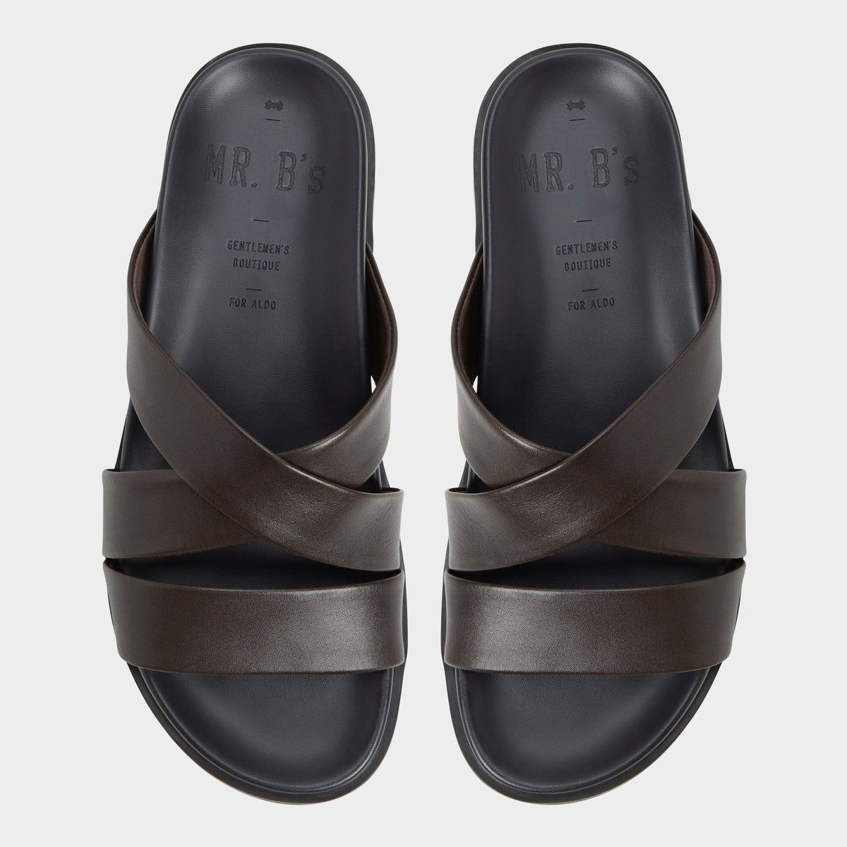 Kairo Dark Brown Men's Sandals & Slides - Slide sandal | Aldo Exclusive
