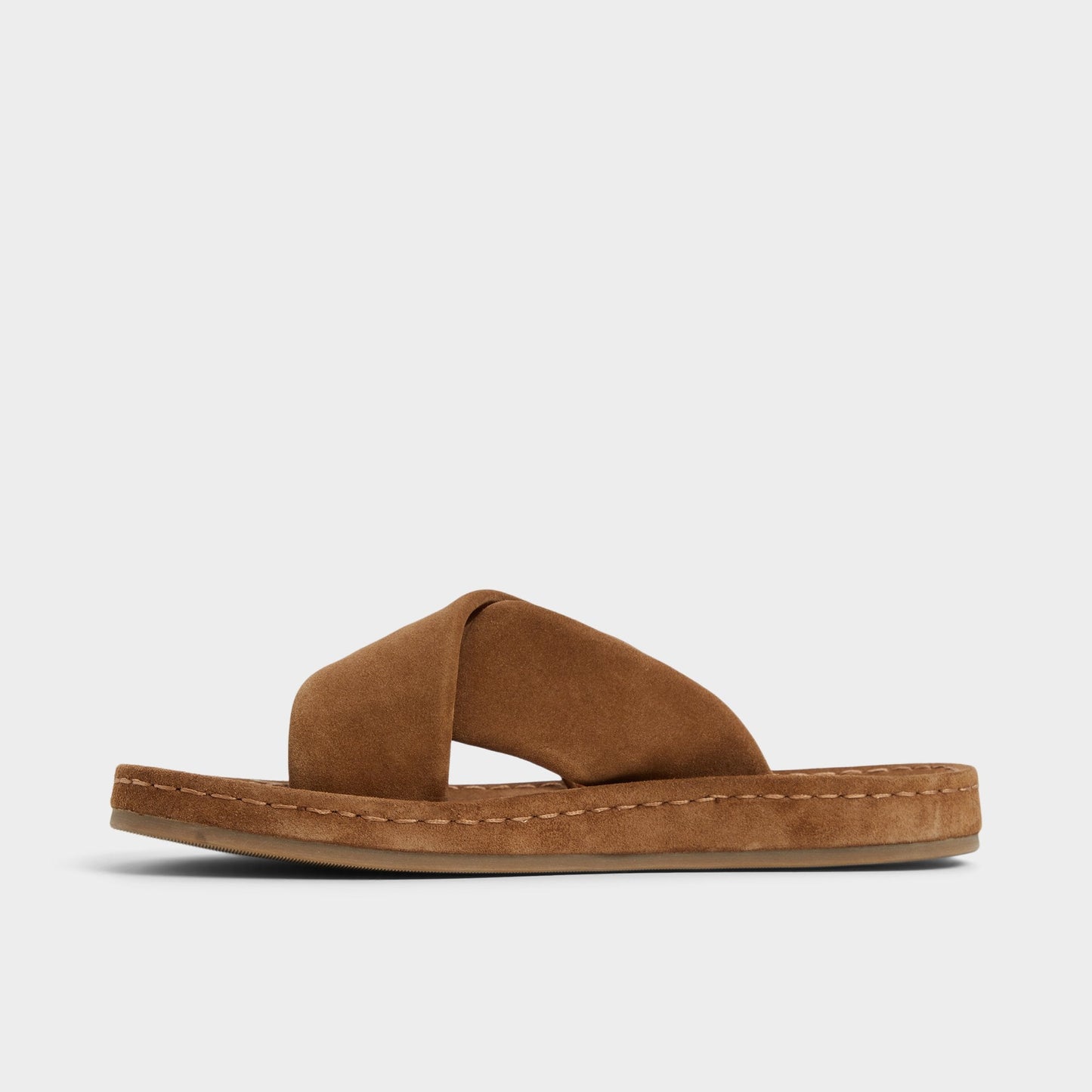 Steele Light Brown Men's Sandals & Slides - Slide sandal | Aldo Signature