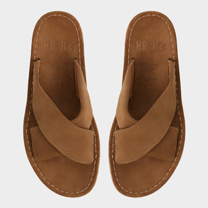 Steele Light Brown Men's Sandals & Slides - Slide sandal | Aldo Signature