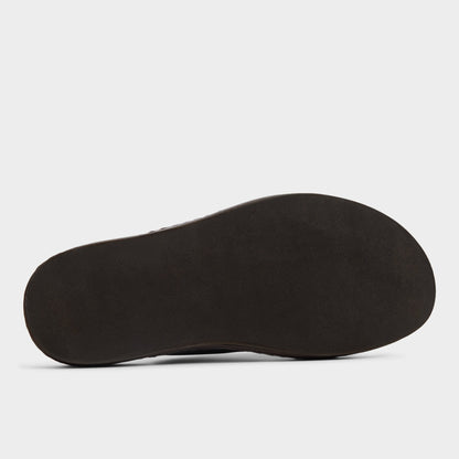 Steele Dark Brown Men's Sandals & Slides - Slide sandal | Aldo Classic