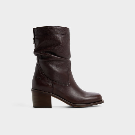 Haverly in Dark Brown 14163441 - Ankle boot, Block heel | Aldo Essential