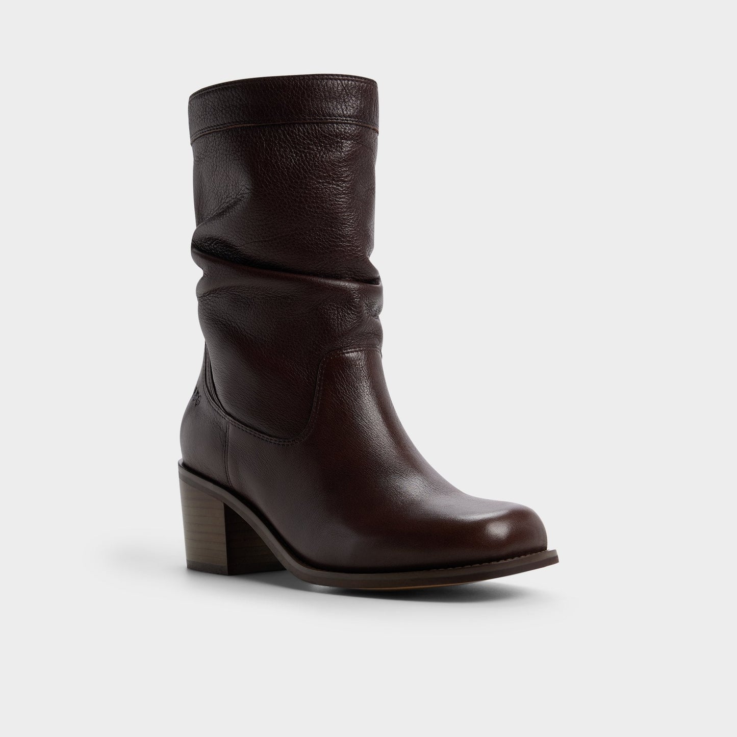 Haverly in Dark Brown 14163441 - Ankle boot, Block heel | Aldo Essential