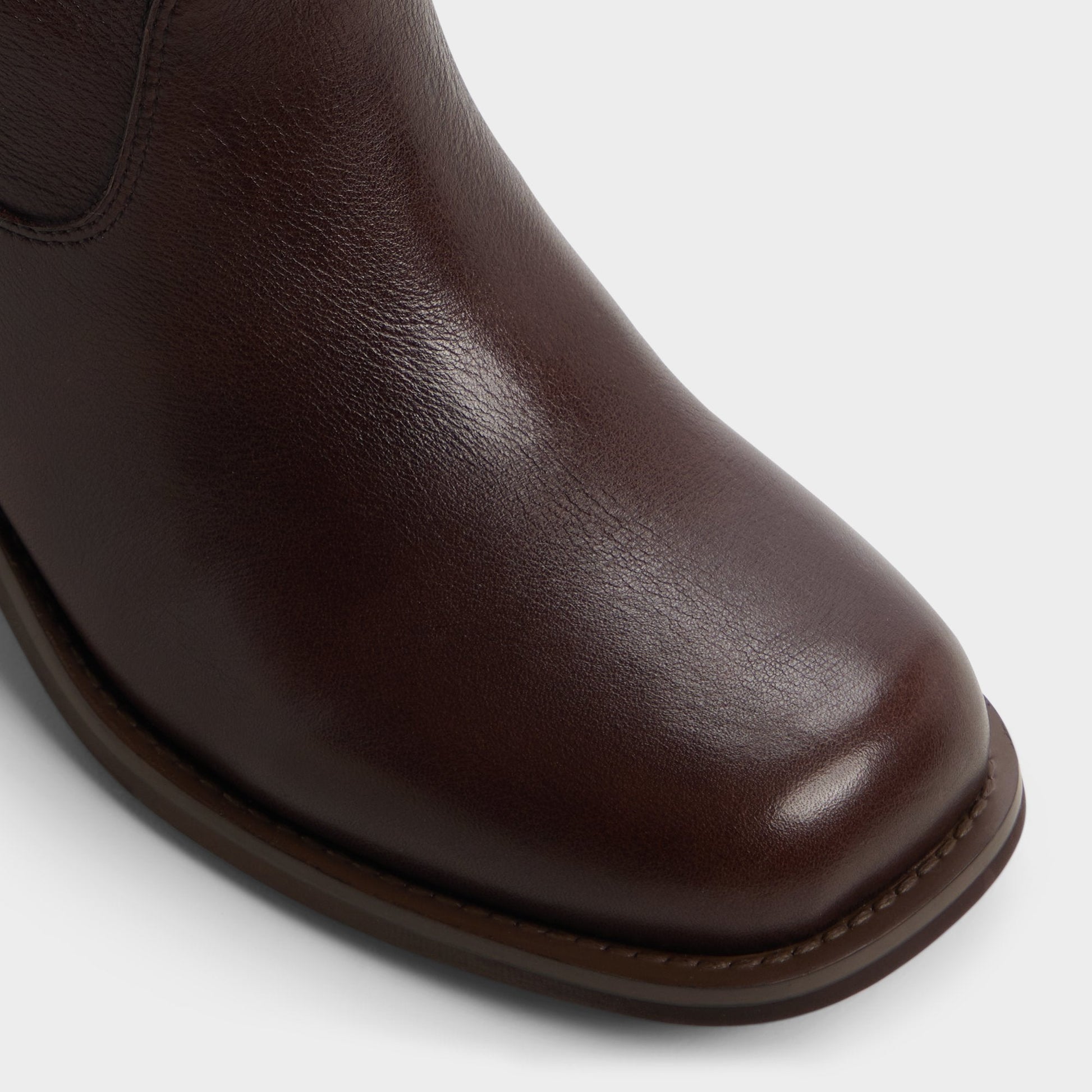 Haverly in Dark Brown 14163441 - Ankle boot, Block heel | Aldo Essential
